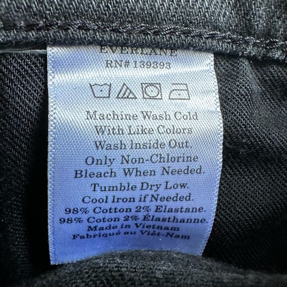 Everlane The Mid-Rise Skinny Stretch Jean Black - Picture 9 of 9